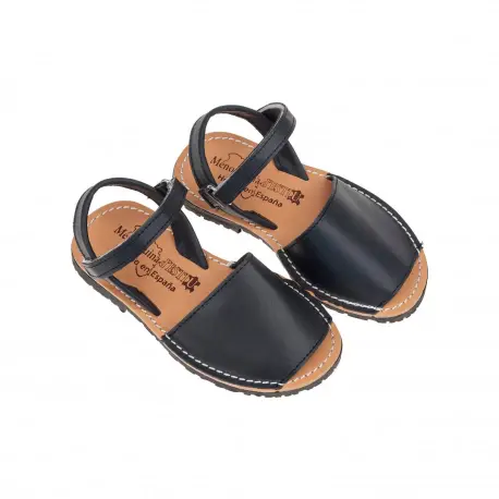 Menorquinas Niña y Niño Piel Velcro 551