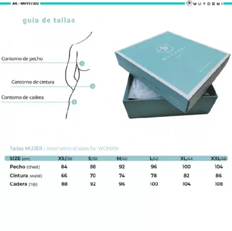 Pijama Mujer Poliester Mundo Muydemi 572302 5 Pijama Mujer Poliester Mundo Muydemi 572302 - Imagen 5