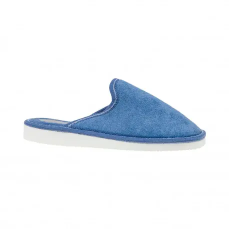 Zapatilla Casa Mujer Verano Cerrada Toalla Nellakis 150 Azul