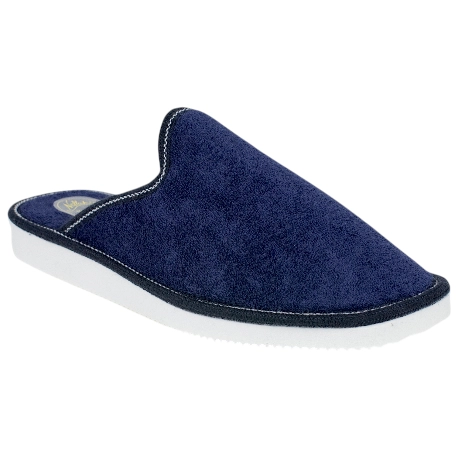 Zapatilla Casa Mujer Verano Cerrada Toalla Nellakis 150 Azul