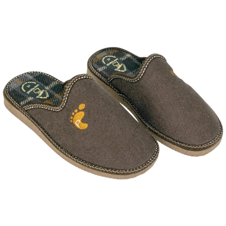 Pantuflas Hombre Invierno Marron Suela ligera Pisable 782 Talla 39 3 Pantuflas Hombre Invierno Marron Suela ligera Pisable 782 Talla 39 - Imagen 3