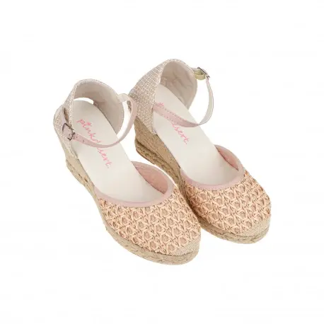 Alpargatas de Cuña Alta para Mujer con Punta Cerrada y Pulsera - Pinkdesert 121123 4 Alpargatas de Cuña Alta para Mujer con Punta Cerrada y Pulsera - Pinkdesert 121123 - Imagen 4