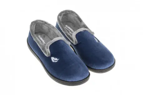 Pantuflas de Mujer Invierno Cerradas azul rosa azul marino fucsia negro gris verde violeta Vivo Color Plumaflex 12203