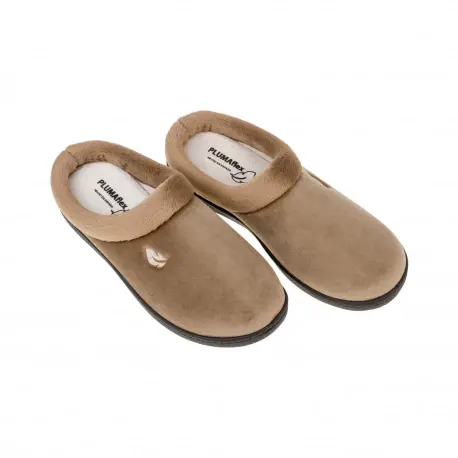 Zapatillas de Casa Destalonadas con Plantilla Efecto Memoria - Plumaflex 12230
