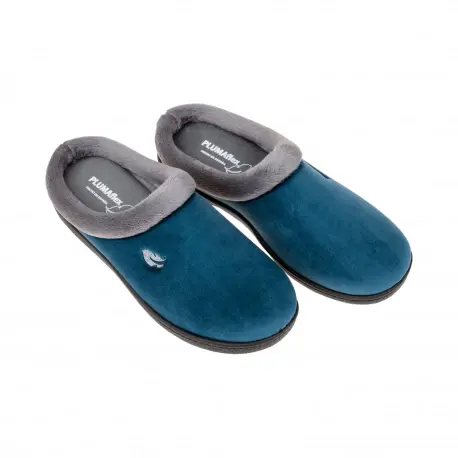Zapatillas de Casa Destalonadas con Plantilla Efecto Memoria - Plumaflex 12230