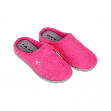 Zapatilla Casa Mujer Verano Abierta Rizo Plumaflex 12314