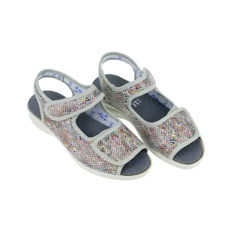 Zapatillas Plumaflex Mujer Verano Velcro Plumaflex 1374