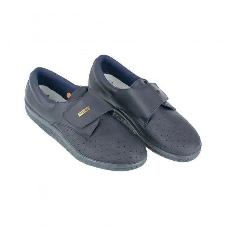 zuecos sanitarios cerrados de trabajo en piel - Postigo 18793