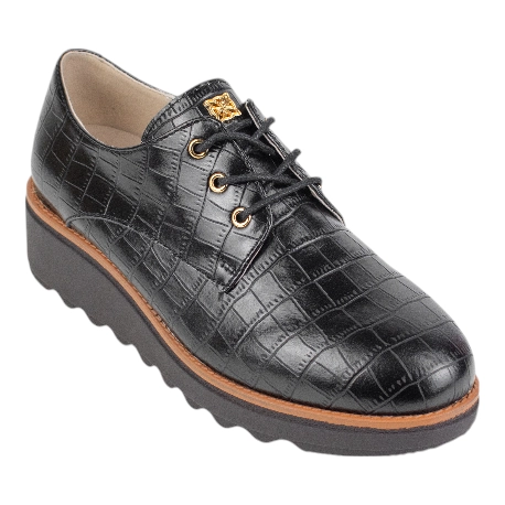 zapatos con cuña en piel coco - ReNature 27828