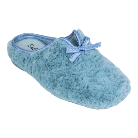 Zapatillas de Casa Destalonadas para Mujer de Pelo para Invierno Salemera SA67606-200