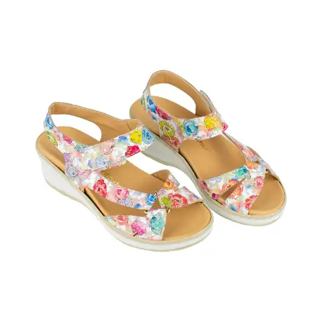 Sandalias Piel Plantilla Extraíble Lombardia Dune Descanflex 18553