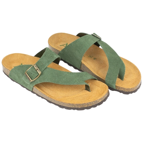 Sandalias Bio de Piel Serraje para Hombre Estilo Dedo - Autenti 4248 8 Sandalias Bio de Piel Serraje para Hombre Estilo Dedo - Autenti 4248 - Imagen 8