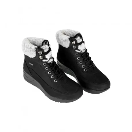 botines cuña en piel impermeable - St. Gallent GERTRU-01