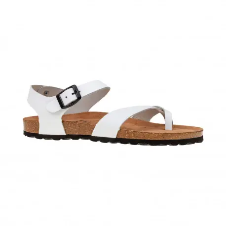 Sandalias Bio de Mujer Blancas Marrones y Negras Entrededo Pulsera de Piel Suver 520014 5 Sandalias Bio de Mujer Blancas Marrones y Negras Entrededo Pulsera de Piel Suver 520014 - Imagen 5