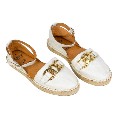 Alpargatas Planas en Piel Negro Pulsera Estribo Punta Talón Top3 SR24510 5 Alpargatas Planas en Piel Negro Pulsera Estribo Punta Talón Top3 SR24510 - Imagen 5