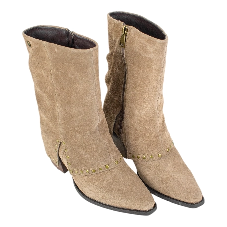 Botas de Media Caña Estilo Western con Polaina y Tachuelas - Top3 SS24719 3 Botas de Media Caña Estilo Western con Polaina y Tachuelas - Top3 SS24719 - Imagen 3