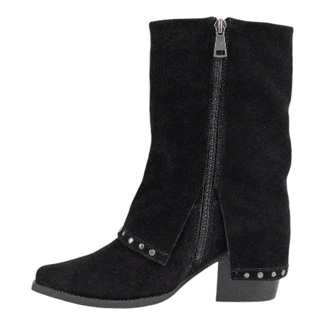 Botas de Media Caña Estilo Western con Polaina y Tachuelas - Top3 SS24719 8 Botas de Media Caña Estilo Western con Polaina y Tachuelas - Top3 SS24719 - Imagen 8