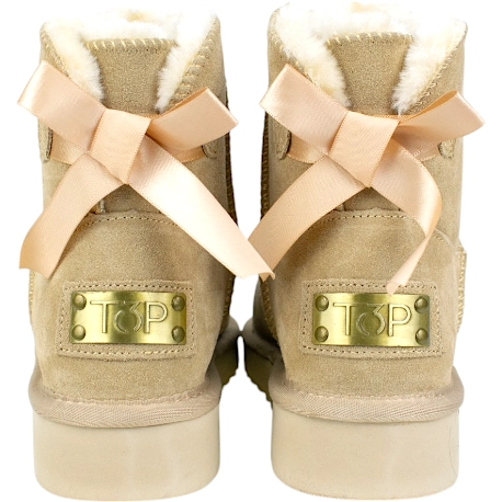 Botas Australianas mujer piel lazo Top3 TISHA 5 Botas Australianas mujer piel lazo Top3 TISHA - Imagen 5