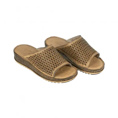 Zuecos Piel Mujer Confort Vicmart 977