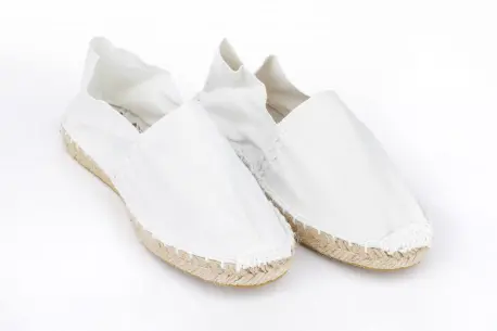 alpargatas planas baratas en tela y esparto - 01000