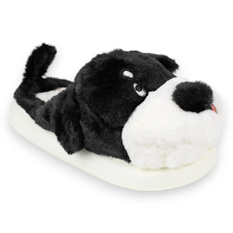Pantufla Mujer Cerrada Original Perritos Invierno D2412btqpg