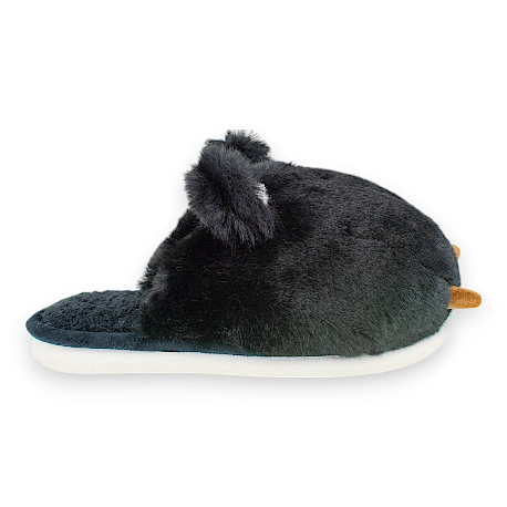 Pantufla Mujer Invierno Abierta Gato D005ltmz 2 Pantufla Mujer Invierno Abierta Gato D005ltmz - Imagen 2
