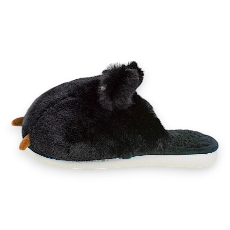 Pantufla Mujer Invierno Abierta Gato D005ltmz 4 Pantufla Mujer Invierno Abierta Gato D005ltmz - Imagen 4