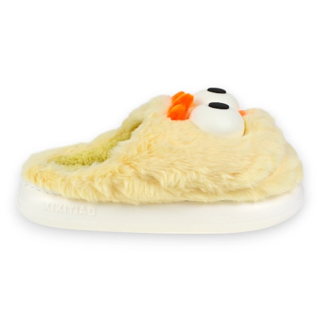 Pantufla Mujer Invierno Cerrada Pollo Amarillo 2 Pantufla Mujer Invierno Cerrada Pollo Amarillo - Imagen 2