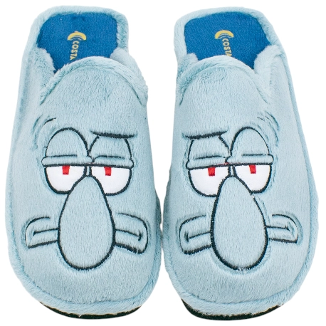 Zapatilla Descalza Suela Parquet Hombre Azul Calamardo Costa E3838-B127