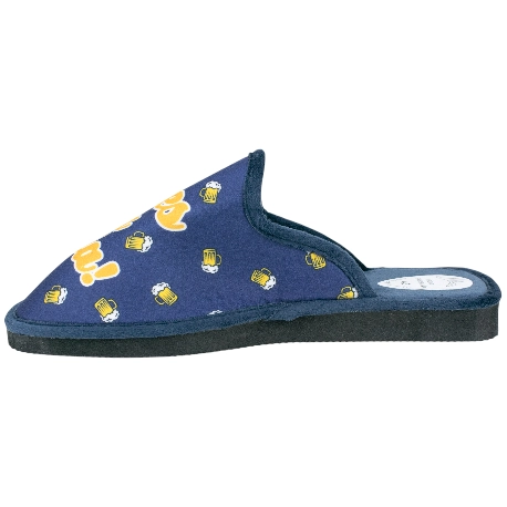 Zapatilla Casa Hombre con Lema Eres la Caña Nellakis 638 4 Zapatilla Casa Hombre con Lema Eres la Caña Nellakis 638 - Imagen 4
