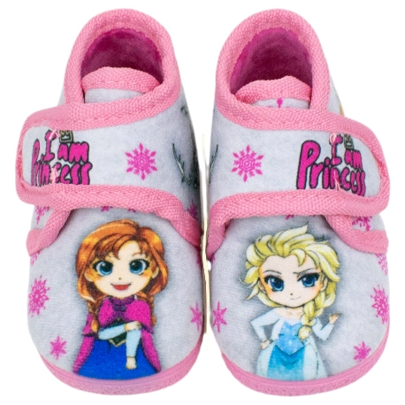 Zapatillas Bota Velcro Planas Princesas Alcalde 12007