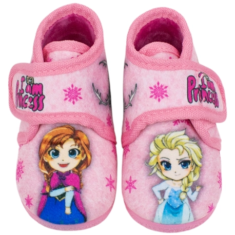 Zapatillas Bota Velcro Planas Princesas Alcalde 12007