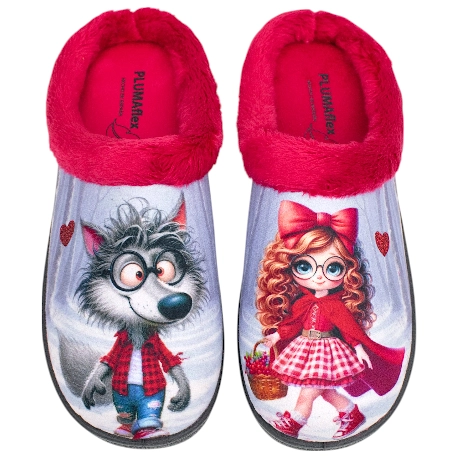 Zapatillas Plumaflex de Casa para Mujer Chica Capa 12213