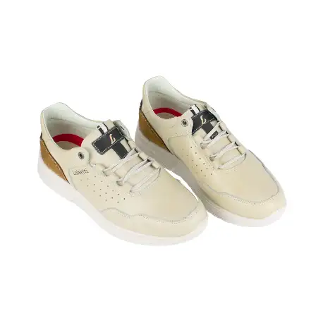 Zapatos Hombre Verano Hielo Piel Napa Cordones Luisetti 36214NA