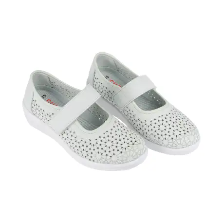 Merceditas Doctor Cutillas con Plantilla Extraible y Cierre de Velcro - 38470