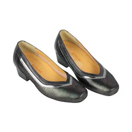 Zapatos de Salón Mujer Tacón Bajo Licra Plantilla Extraíble Doctor Cutillas 81196