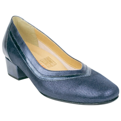 Zapatos de Salón Mujer Tacón Bajo Licra Plantilla Extraíble Doctor Cutillas 81196