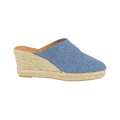 Zueco Cuña Esparto Lona Carmen García 212S5